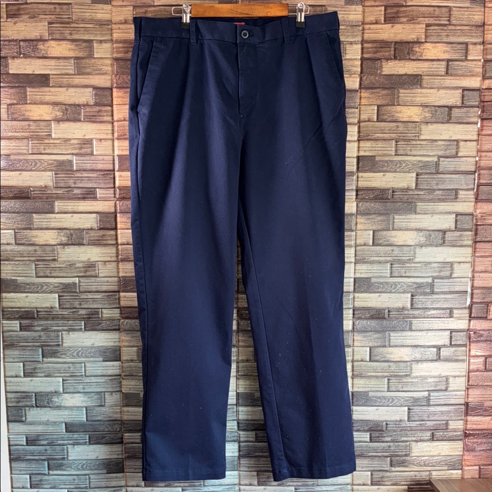 EUC Izod Classic Navy Dress Pants for Men 38x34
